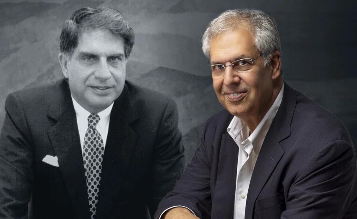 Ratan Tata and Noel Tata