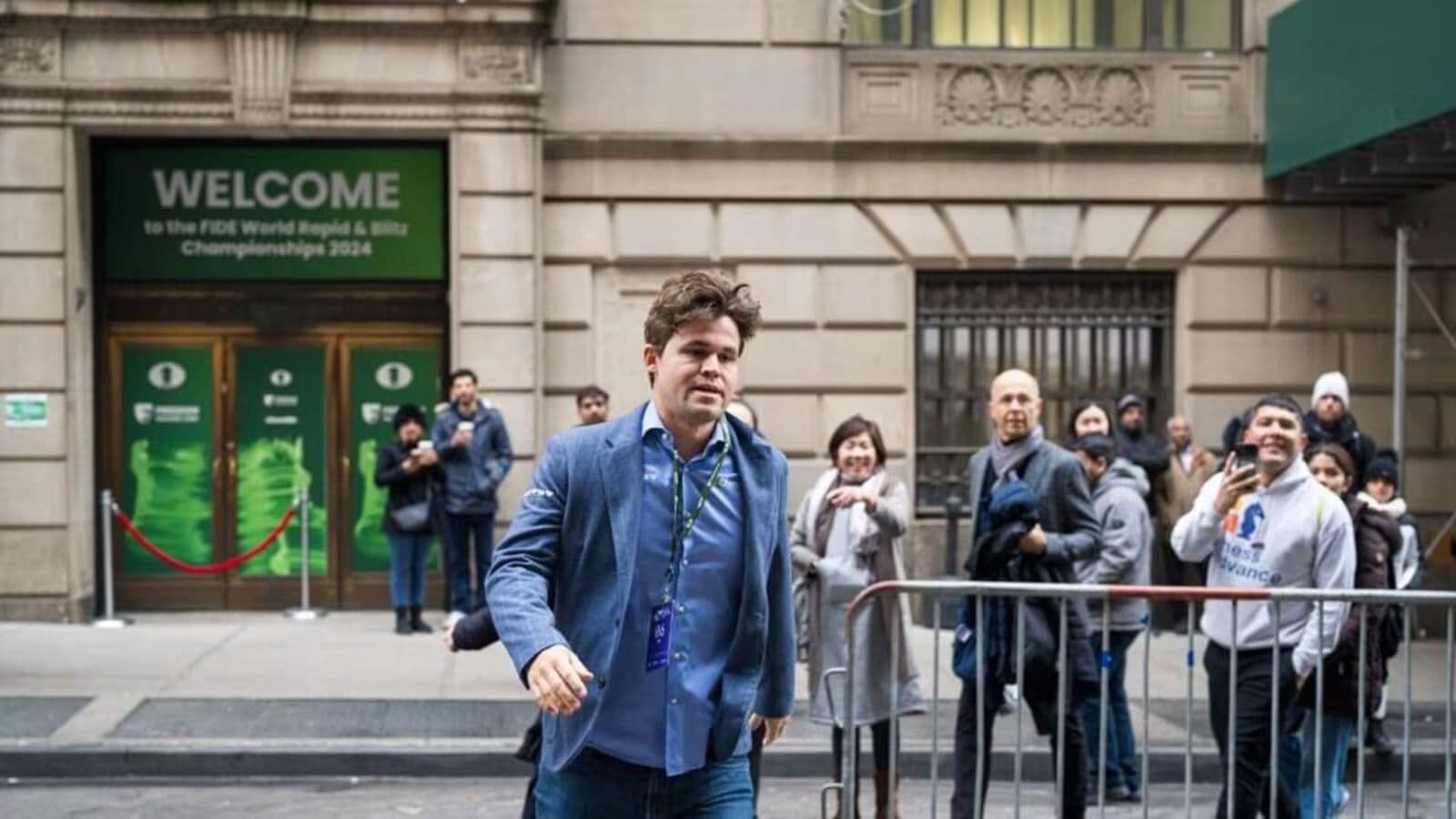 Magnus Carlsen Spotted in Worn Jeans