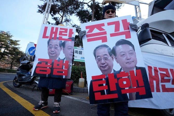 Protester Image from South Korea